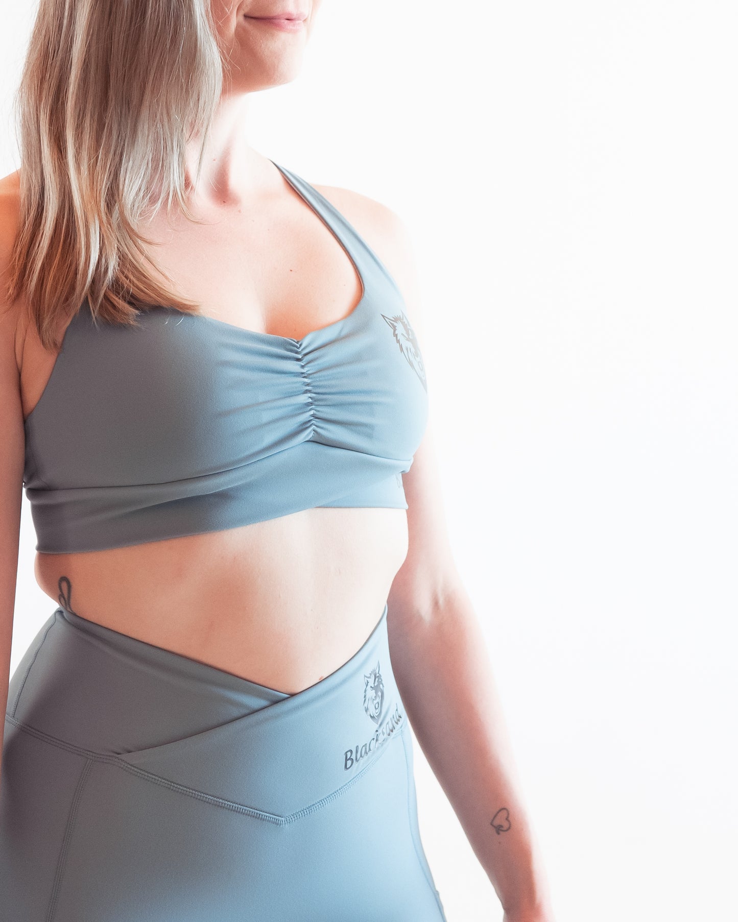 Womens Scrunch Crop